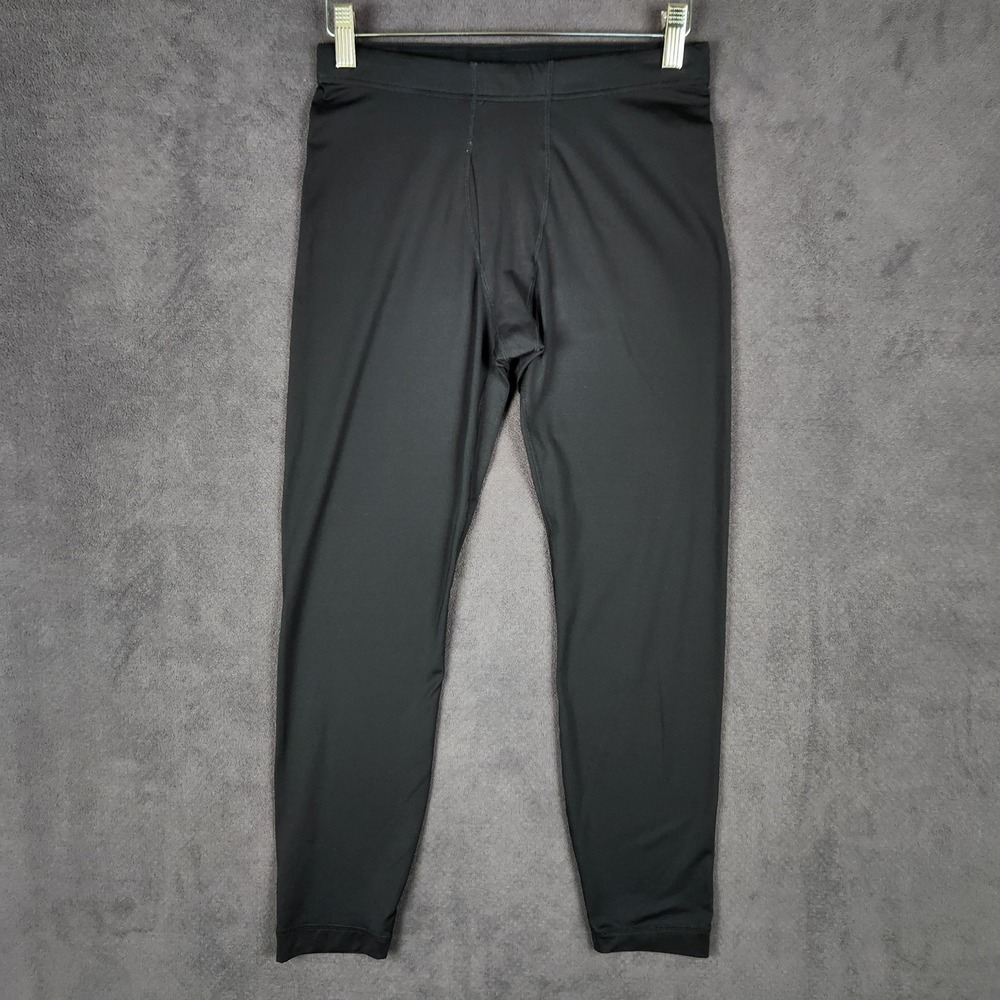 Patagonia Capilene Baselayer Pants Boys XL 14 Black Thermal Bottoms 64710
